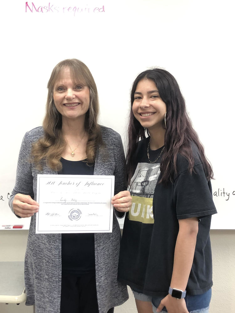 HHS Teacher receives Governors Award
